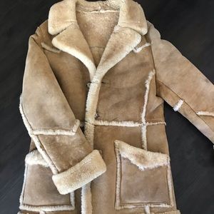 Sheplers sheep skin Coat for cold winter